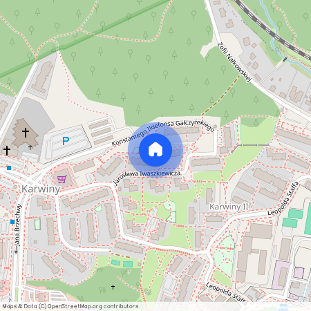 ul. Jarosława Iwaszkiewicza, Karwiny, Gdynia, pomorskie