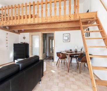 Gemütliches Apartment mit Galerie, Einbauküche, Westbalkon und Tief... - Photo 2