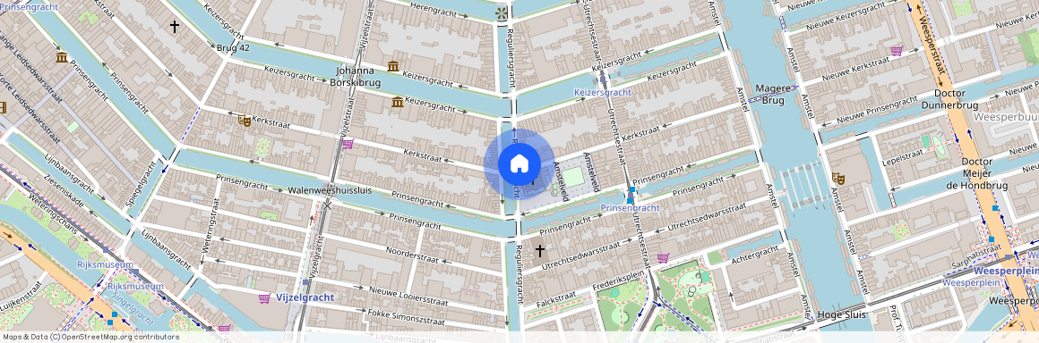 Grachtengordel-Zuid, 1017 HW, Kerkstraat, Amsterdam