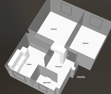 Ausgesprochen imposante 2-Zimmer-Wohnung in Hergottwiesgasse: Moder... - Foto 3