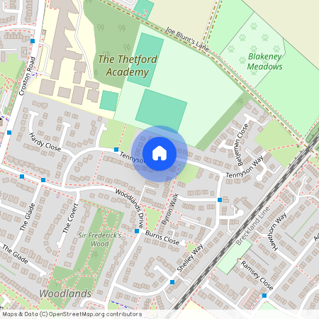 Tennyson Way, THETFORD