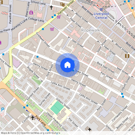 Le Bateau, 62 Duke Street, Liverpool, Merseyside, L1