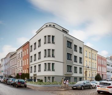 Zentrum - DG-Maisonettwohnung in Neubau mit Einbauküche und Dachter... - Foto 1