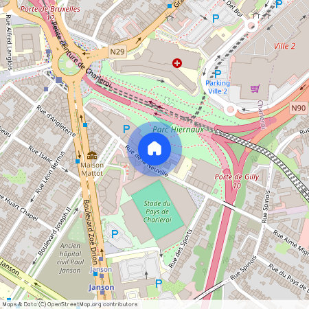 Rue de la Neuville, 48, 4/2, 6000, Charleroi