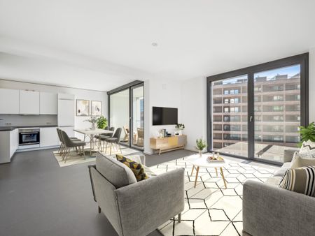 Live Central – Komfortables 3-Zimmer-Apartment mit Loggia und Balkon in den Colonnades - Photo 3