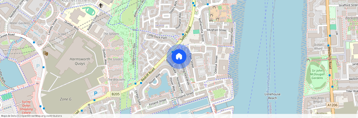 Shipwright Road, Surrey Quays, London, SE16