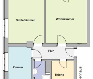 3-Zimmer-Wohnung mit Balkon sucht MIeter! - Photo 1