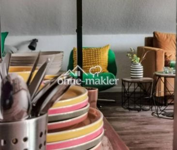 2-Zimmer-Wohnung in Uni-Nähe, stilvoll möbliert und voll ausgestatt... - Foto 1