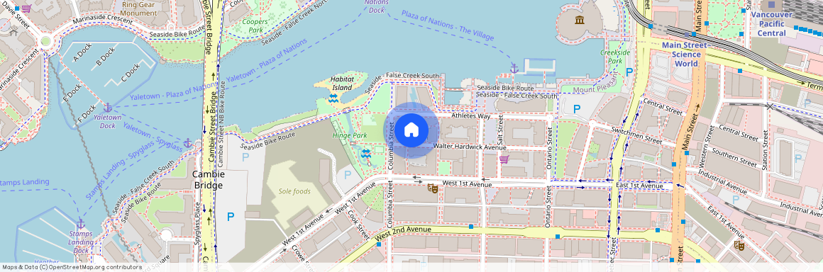1616 Columbia Street, Unit #1004, V5Y 0B7, Vancouver West Side