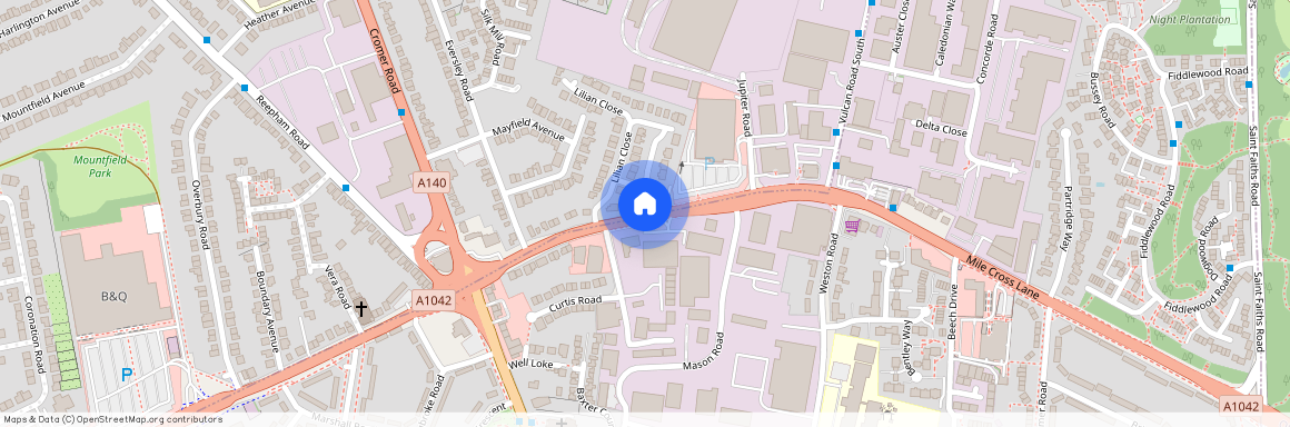 Mile Cross Lane, Norwich, Norfolk, NR6