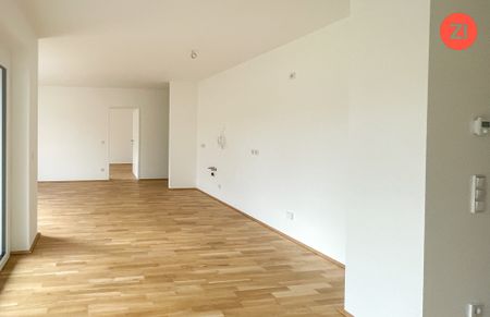 Schöne geförderte 3-Zimmer-Wohnung mit Tiefgaragenparkplatz und Loggia in Gallspach. Erstbezug! - Foto 3