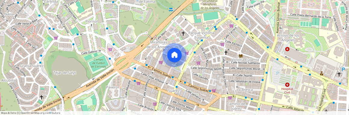 Victoria Eugenia, Málaga