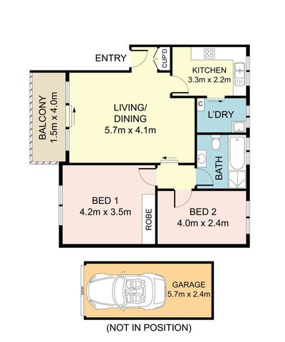 Stylish Apartment with Balcony and Pool Views - Photo 5