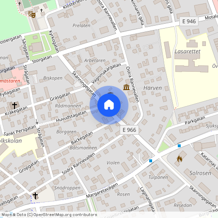 Skänningegatan 11, Vadstena