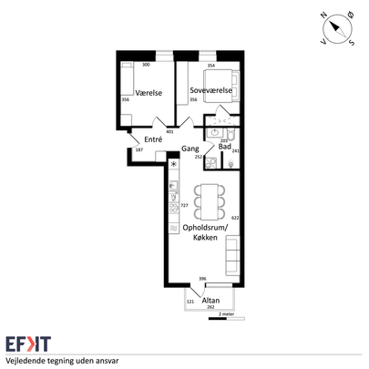 Lækker nyopført 3-værelses i Sølyst - Photo 1