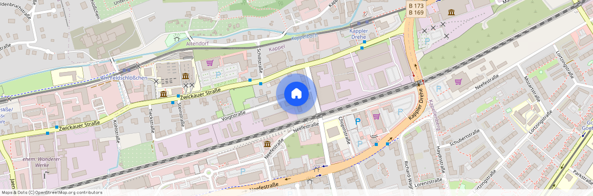 Voigtstraße 1, 09116 Chemnitz - Kappel