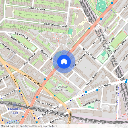 Julian Court, Camden Road, Cmden Town, NW1