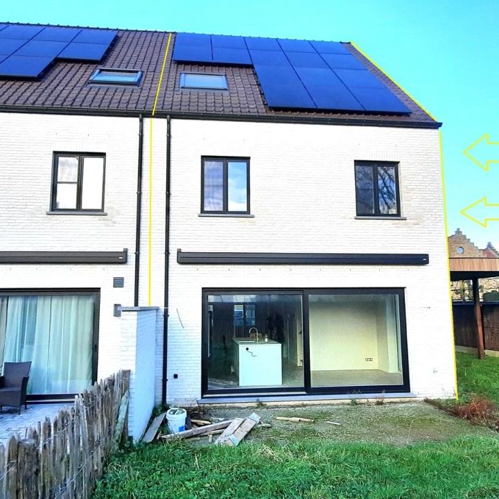 Energiezuinige nieuwbouwwoning in moderne landelijke stijl met 5 slaapkamers te Moerkerke. - Photo 1