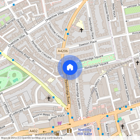 Queensborough Terrace, Notting Hill