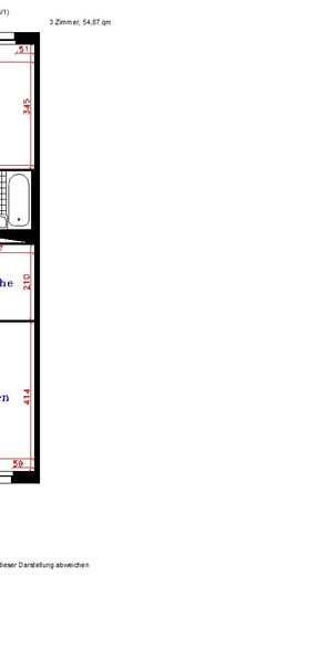 Zentrale 3-Raum-Wohnung in Crimmitschau - Foto 2