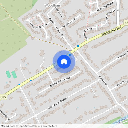 431A Woodham Lane, Addlestone, Surrey, KT15