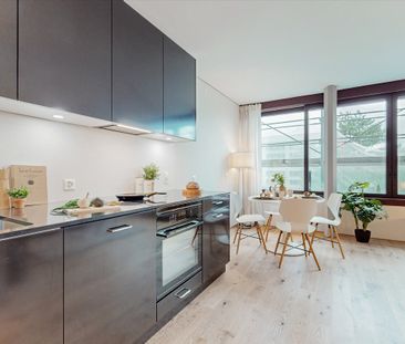 Moderne Wohnung im BOLLWERK Basel stilvoll wohnen mit hochwertigem Ausbau - Foto 4