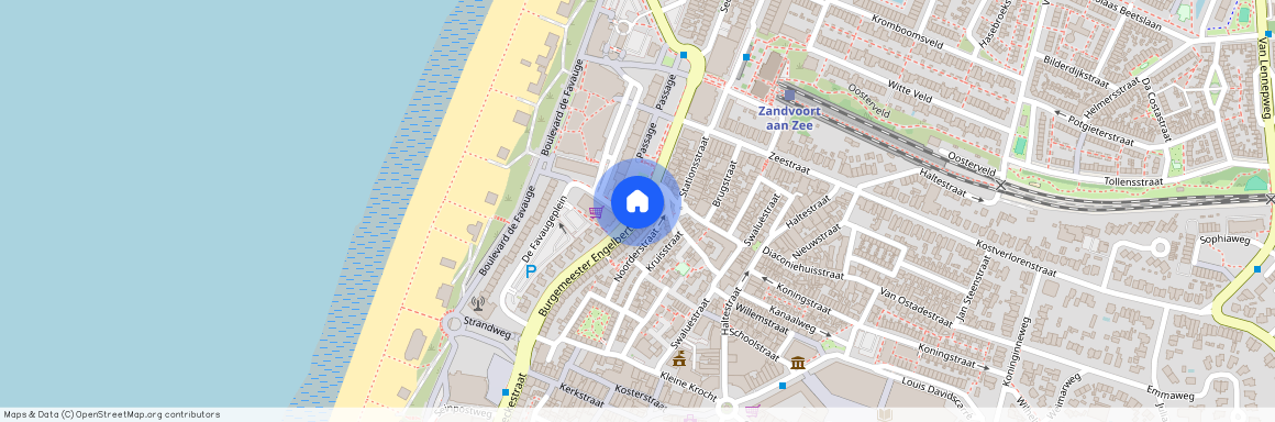 Boulevard Midden, 2042 KN, Burgemeester Engelbertsstraat, Zandvoort