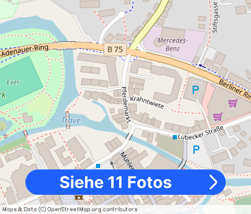 Moderne 2-Zimmer Neubauwohnung in Bad Oldesloe - fußläufig zum Bahn... - Foto 1