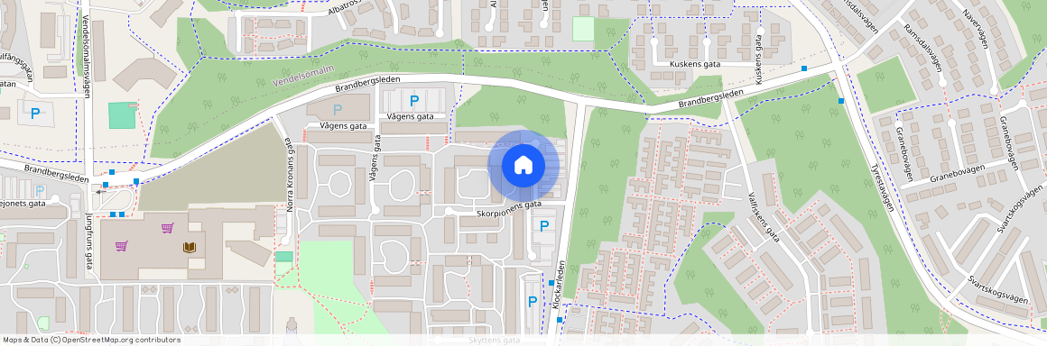 Brandbergen, Haninge, Stockholm, Skorpionens Gata 534