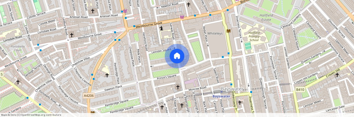 Leinster Square, Notting Hill, London, W2