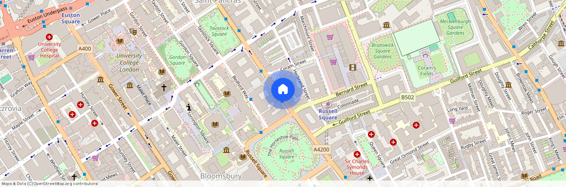 England London Russell Square Woburn Place, London WC1H 0LR, United Kingdom