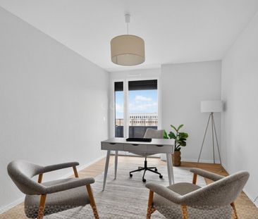 3.5 new rooms with loggia and balcony - Foto 6