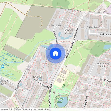 ul. Potęgowska, Jasień, Gdańsk, pomorskie