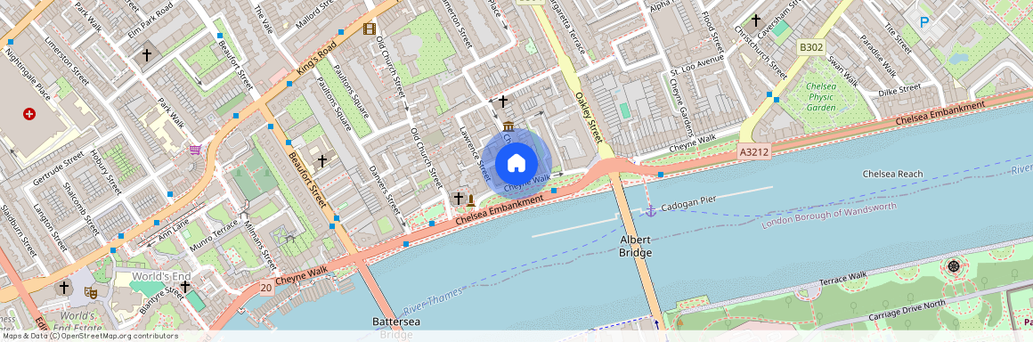 Cheyne Walk, Cheyne Walk