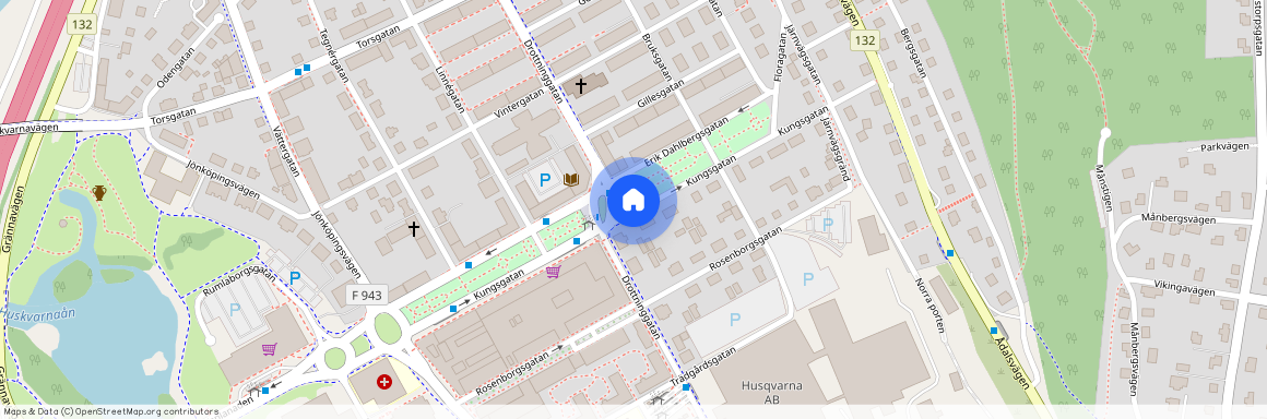 Kungsgatan, Huskvarna