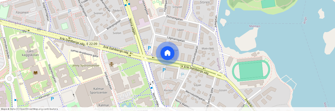 Kalmar, Erik Dahlbergs väg, 14 B, 39235