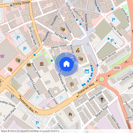 St. John Street, Stoke-on-Trent, Staffordshire, ST1