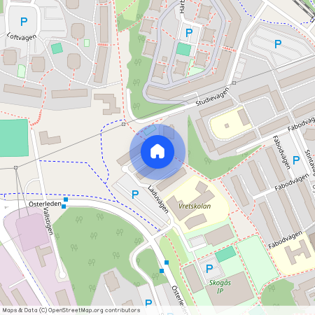 Laduvägen 16, Skogås