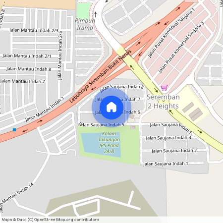 Sakura S2 Heights, Jalan Saujana Indah 6, Seremban 2, Siliau, Negeri Sembilan, Malaysia