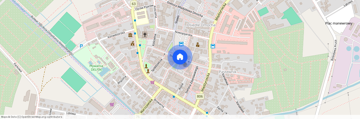 ul. Staropijarska, Łuków, łukowski, lubelskie