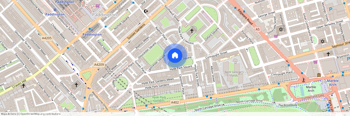 Hyde Park Square, W2 2JR, London