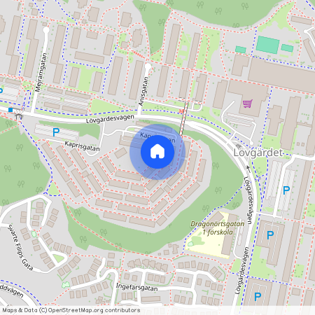 Lövgärdet, Göteborg, Västra Götaland, Kaprisgatan 21