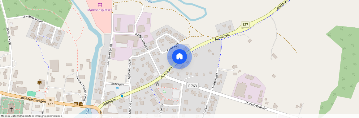 Sävsjövägen, Vrigstad