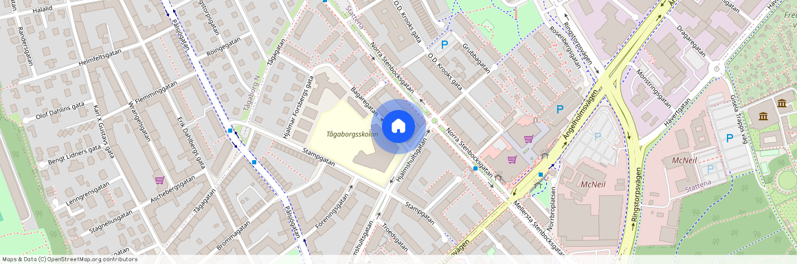 Tågaborg S, Helsingborg, Skåne, Bagaregatan 4