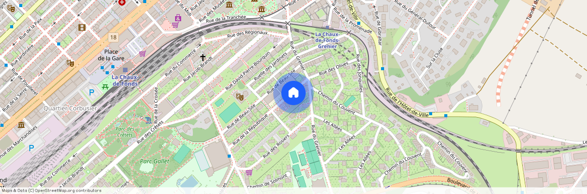 La Chaux-de-Fonds (Rue de la République 5), Suisse