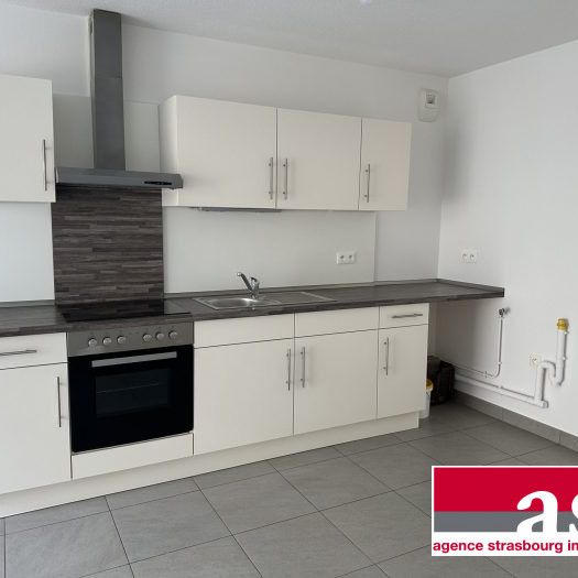 Hoenheim gare, 2 pièces avec terrasse - Photo 1