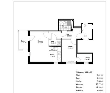 Wohnen in Drewitz - 2-Raum-Wohnung zu vermieten - Foto 4