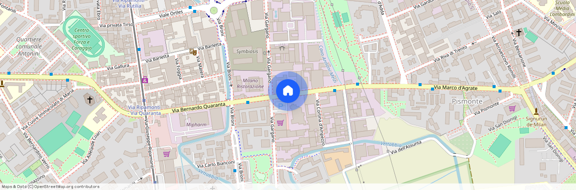 Via Bernardo Quaranta, Milan, Lombardy 20139