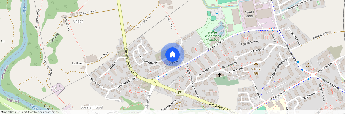 Im Grüntal 6, 9300 Wittenbach