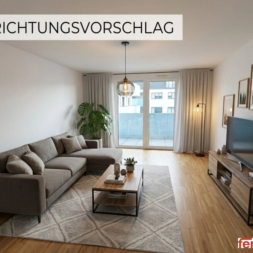 Moderne 2-Zimmer-Wohnung mit Loggia und Fußbodenheizung in 1200 Wien, 5. Etage! - Photo 1